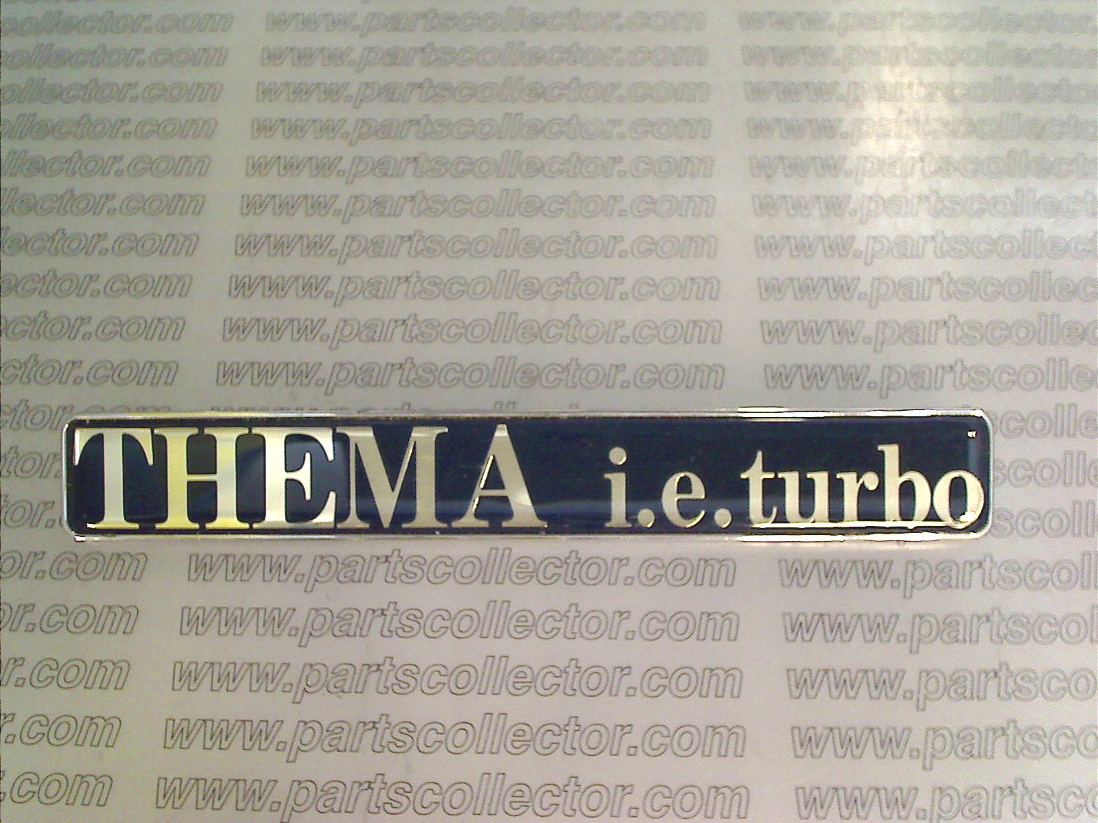 SCRITTA THEMA i.e. TURBO